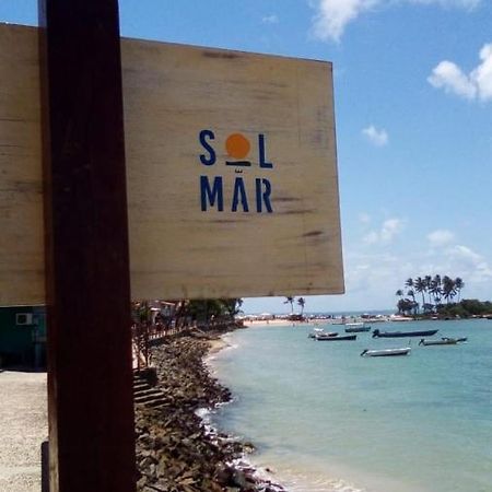 Pousada Sol E Mar Morro de Sao Paulo Bagian luar foto